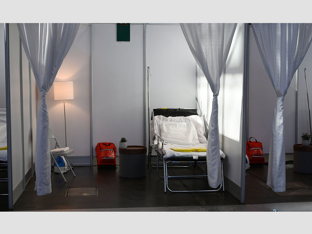 Antibakteriella tyger för corona-avdelningar på sjukhus