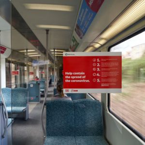 Fönsterfolie i lokaltrafiken