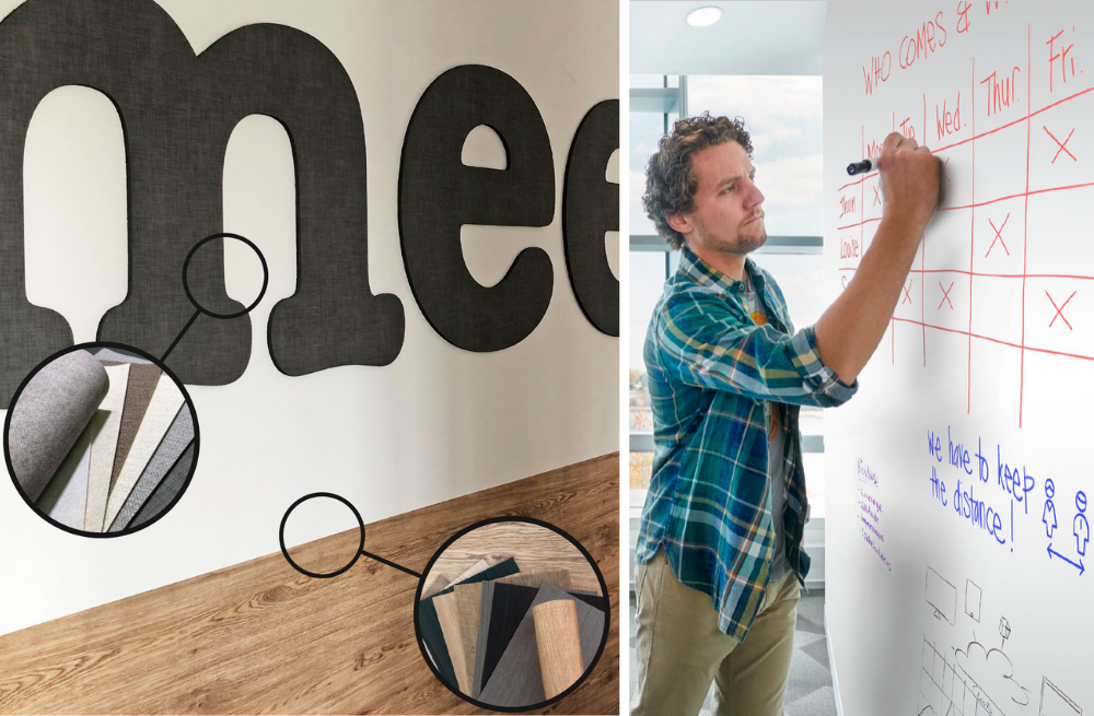 Prodotti 3M™ Di-Noc™ e Whiteboard