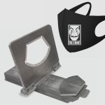 Tryck på asniktsmask med denna screenpallet