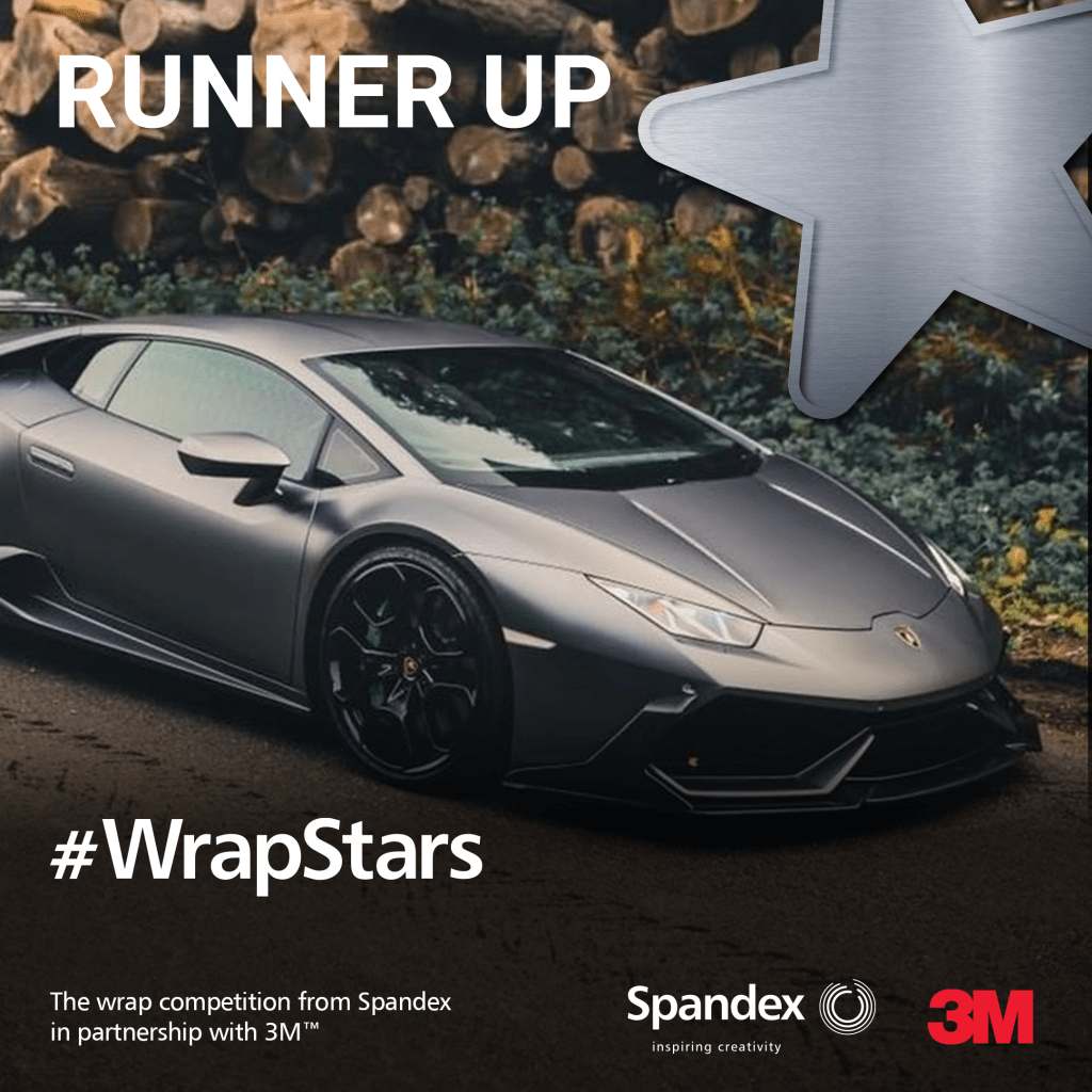 wrap stars competition runner up Brackley-based silverstone wraps