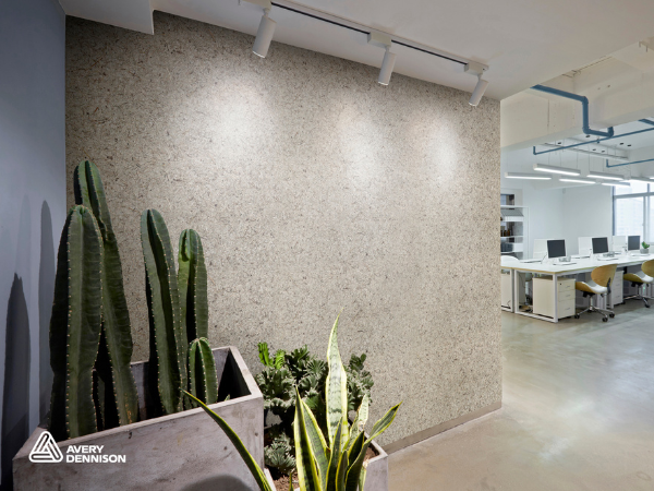 Organoid de Avery Dennison para decoración de interiores