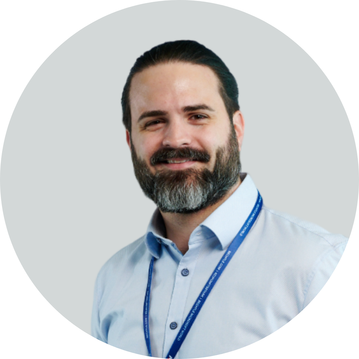 Headshot of Christian Schindler, market development manager for interior refresh films at Spandex