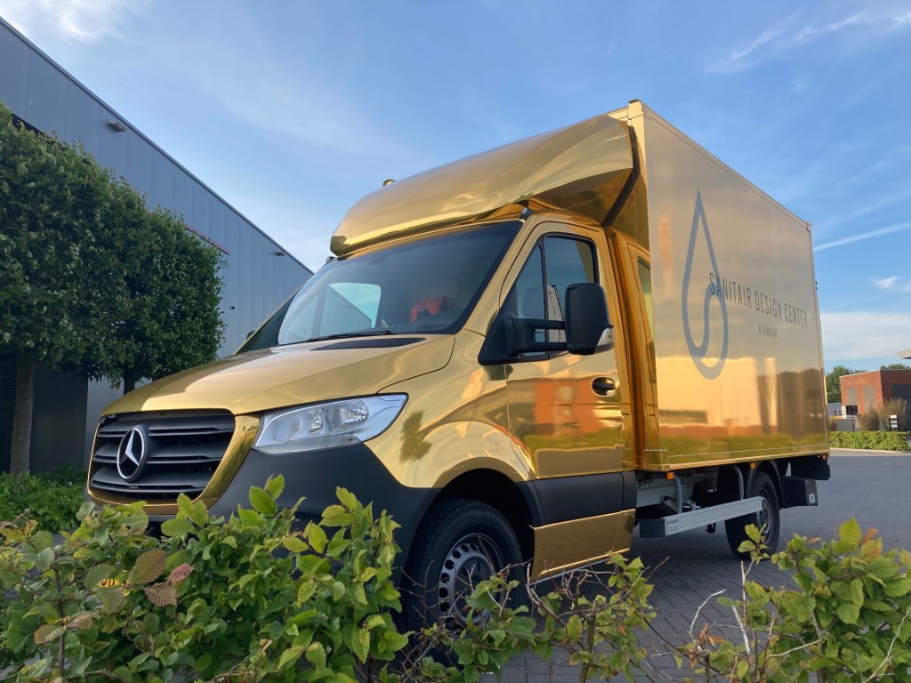 Avery Gold Chrome carwrap folie