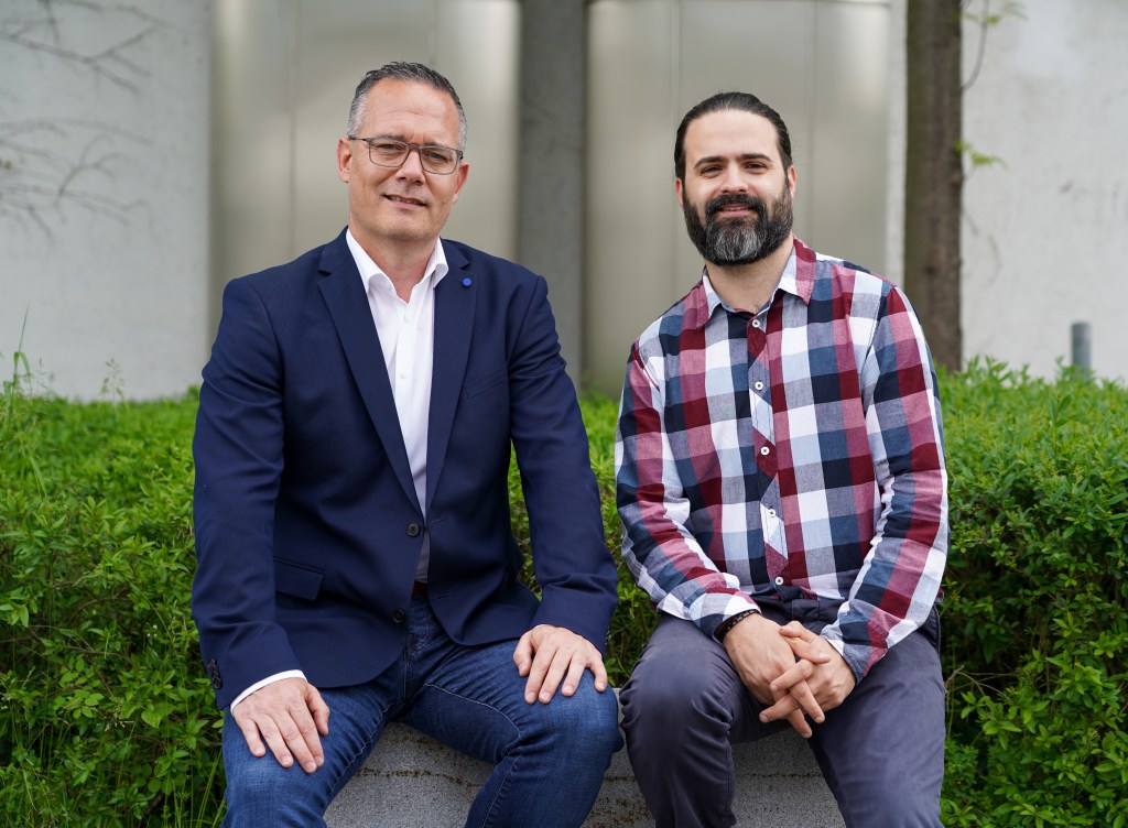 Michael Kist and Christian Holger sitting together