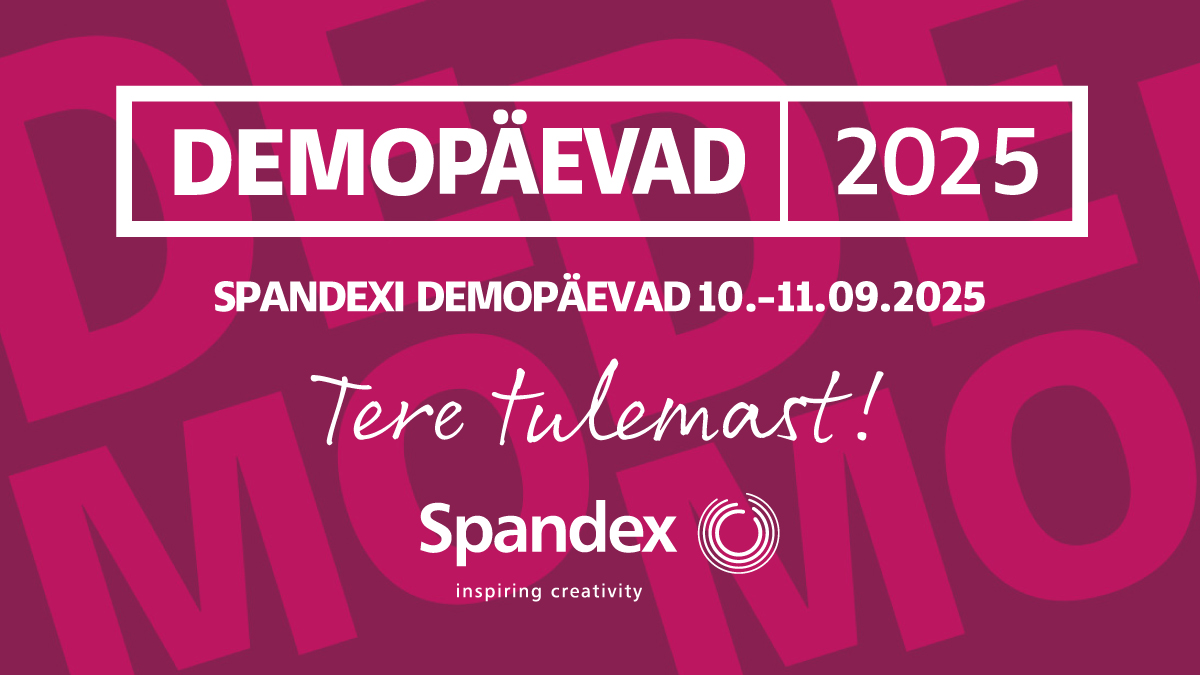 Tere Tulemast Spandexi DEMOPÄEVAD üritusele 10.-11.09.2025!