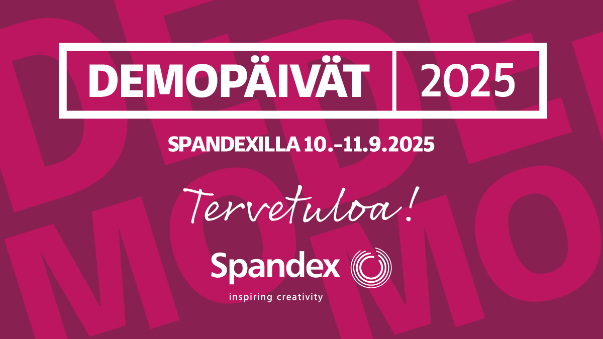 Demopäivät Spandexilla 10.–11.9.2025