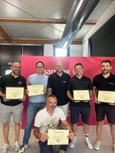 Trainer di Italia, Francia e Spagna certificati STEK